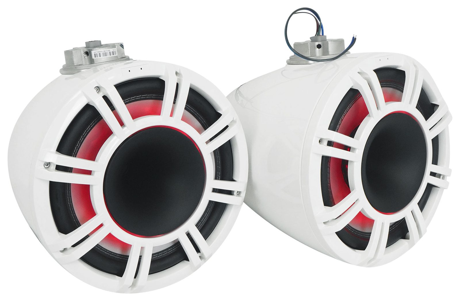 4 KICKER 47KMFC11W 11 Морских башенных динамиков с плоским креплением Infinity Sub Усилитель Стерео