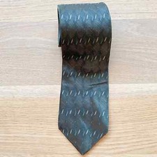 PURITAN All Silk Green Necktie Made in USA
