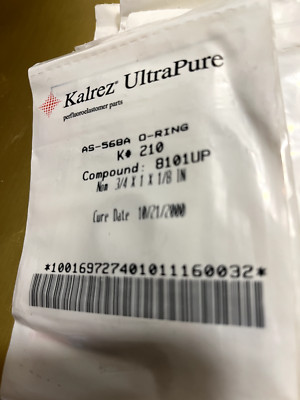 FREE SHIPPING!-(1) DuPont Kalrez Ultrapure O-Ring K#210 Compound 8101UP