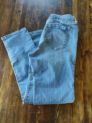 JEANS OLD NAVY DONNA BOYFRIEND DRITTO INVECCHIATO lavaggio da leggero a medio tg 2 - Foto 8 di 8