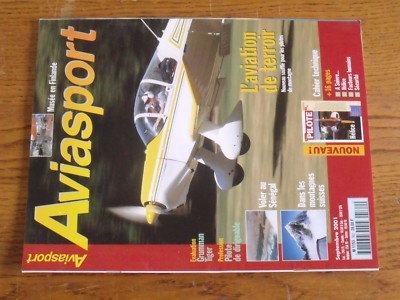$$$ Aviasport Magazine No. 562 Grumman Tiger Airship Pilot Senegal Switzerland  