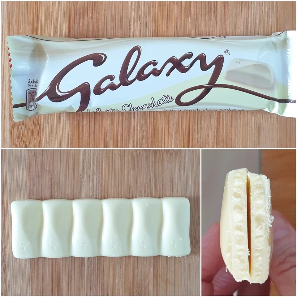 New Galaxy White Chocolate x48 Bars from Dubai - Each 36g - Image 2 of 4