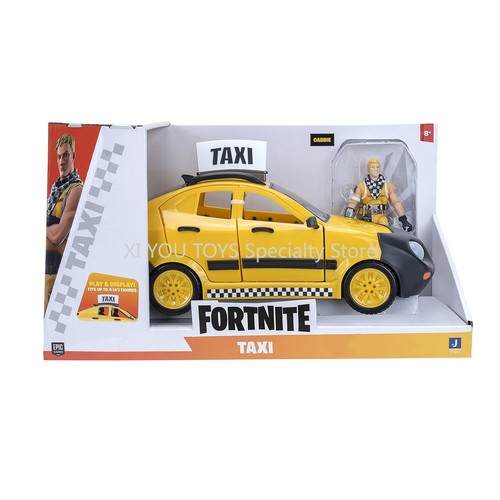 Fortnite Joy Ride Taxi Vehicle Vehicle with 4-inch Articulated Cabbie Figures - Picture 10 of 10