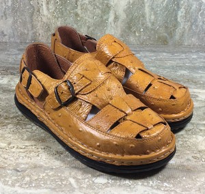 huaraches de avestruz