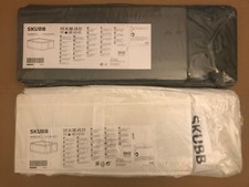 Custodia IKEA SKUBB guardaroba organizzatore vestiti sotto il letto, bianco, 44x55x19 cm