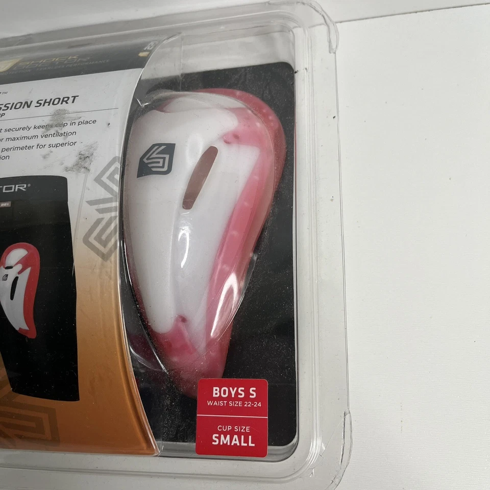 Shock Doctor 221-01-13 Taza Bioflex Núcleo Pequeño para Niño Nuevo en Paquete *Sin Pantalones Cortos de Compresión* Foto 3 de 4