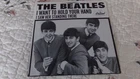 THE BEATLES! RECORD 45 RPM. I WANT TO HOLD YOUR HAND, I SAW HER STANDING THERE!