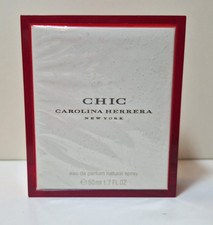 Parfum Chic Carolina Herrera OVP 50ml vintage Sammlerflasche Parfumflakon