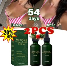 Stem Cell Collagen Peptide Oral Drops Firm Sagging Skin Reduce Wrinkle 30ml