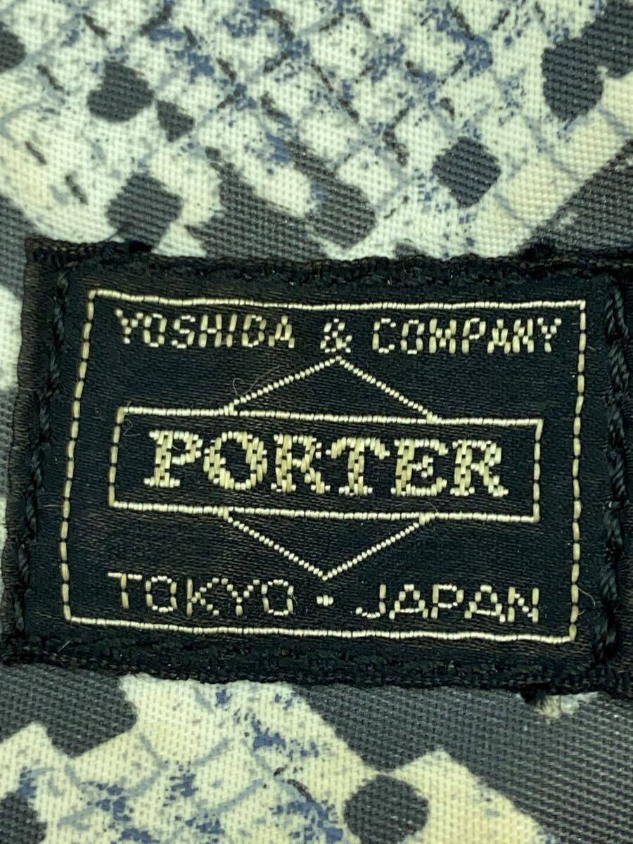 HEAD PORTER Python Pattern Shoulder Bag Gray Used - image 5