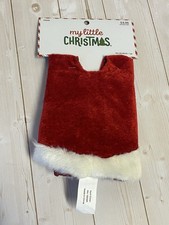 New My Little Christmas tree skirt red velvet mini