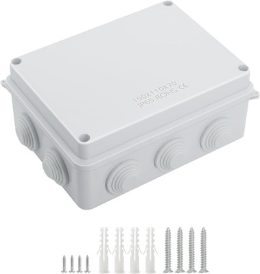 Lemotech ABS Plastic Dustproof Waterproof IP65 Junction Box Universal Electrical