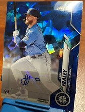 2020 Topps Chrome Update Series Sapphire Edition - Autographs Jake Fraley #RA-JF