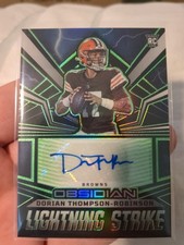 2023 Panini Obsidian Lightning Strike  Dorian Thompson-Robinson RC 24/25