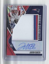 JAVON BAKER 2024 PHOENIX RPA ROOKIE SILHOUETTES PATCH RED RC AUTO /99 Q2519