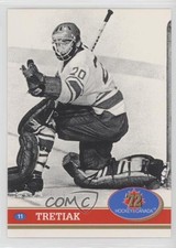 1991-92 Future Trends '72 Hockey Canada French Vladislav Tretiak #11 HOF w8u