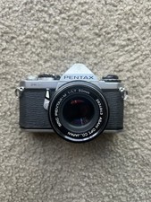 Asahi Pentax Me Camera with SMC 50mm 1.7 Lens. Working In Great Condition