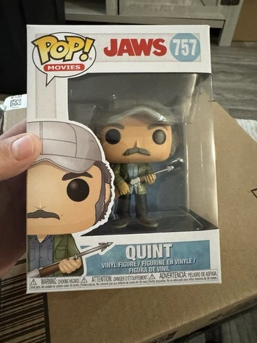 Funko Pop! Vinyl: Movies - Jaws - Quint #757 NEW!