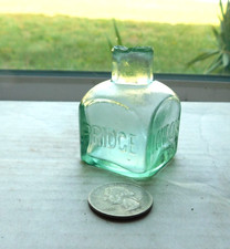 NICE AQUA INK EMBOSSED, PRIDGE, LONDON N.E.