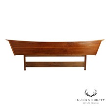 George Nakashima For Widdicomb 'Origins' King Size Walnut Headboard