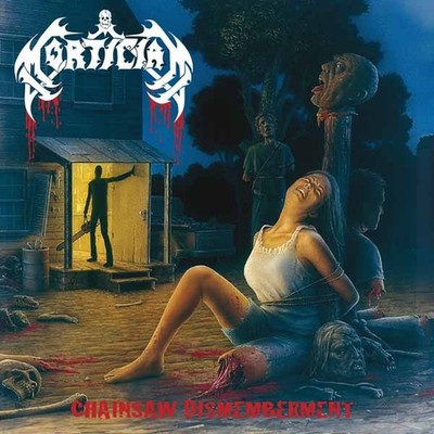 MORTICIAN - CHAINSAW DISMEMBERMENT CD - BLUE DISC - CD - J72z