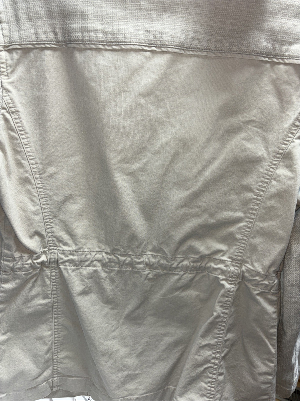 LOFT Utility Jacket Women’s Medium Neutral Beige … - image 12