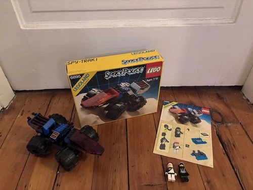 LEGO Space: Spy Trak 1 (6895) Used-Complete With Instructions, Box, Minifigures