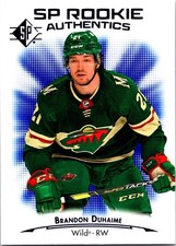 2021-22 SP #102 Brandon Duhaime Blue