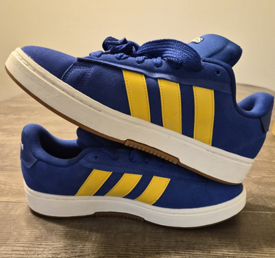 Adidas Grand Court Alpha 00s Blue Yellow Men s Size 11 Sneakers JI7744 NWT
