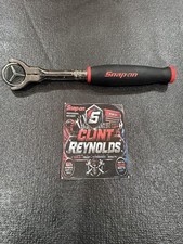 Snap-on Fhcnf72 14 Drive Soft Grip Swivel Head Ratchet Usa Patent D481290