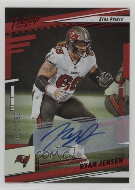 2022 Prestige Xtra Points Premium Red Signatures /199 Ryan Jensen Rookie Auto RC