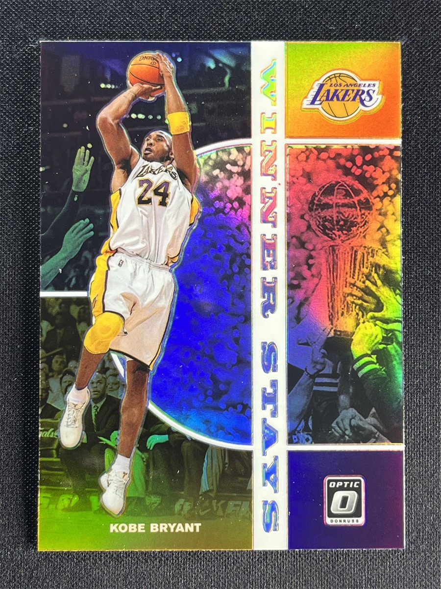 2019-20 Panini Donruss Optic Kobe Bryant #12 Holo Silver Winner Stays Lakers