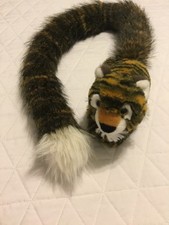 Wild Republic Plush Tiger Stuffed Animal Long Tail White Tipped Plush