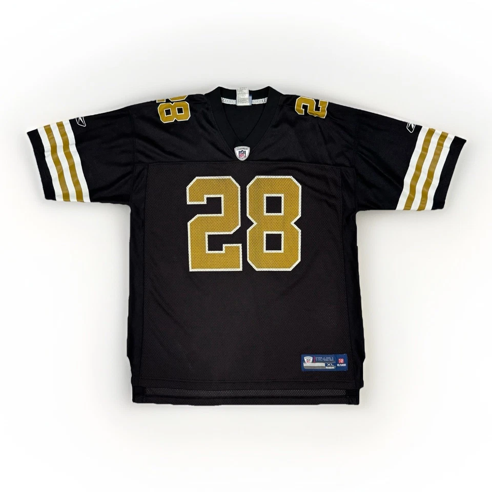 Camiseta de colección Reebok New Orleans Saints Mark Ingram #28 NFL On-Field negra Foto 2 de 4