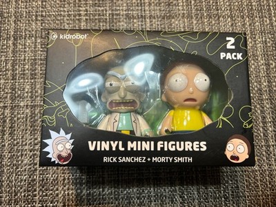 Kidrobot Rick and Morty Vinyl Mini Figures 2 Pack NEW for 2021 NIB