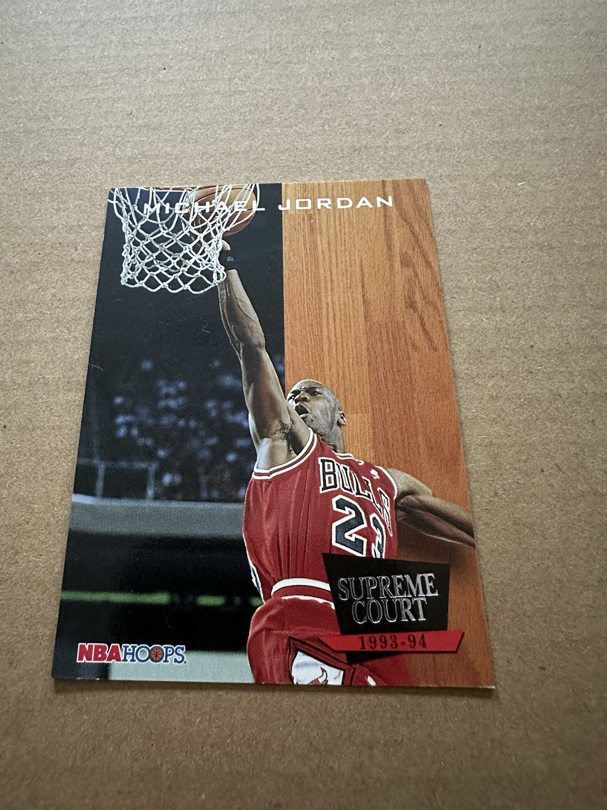 1993-94 NBA HOOPS SUPREME COURT #SC11 MICHAEL JORDAN Chicago Bulls SP NMT MINT