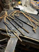 4x Japanese Kogai Kozuka Throwing Knives With Sheaths (4x)