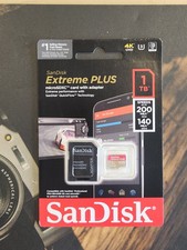 Genuine SanDisk Extreme Card Memory Micro SD 1TB A2 Class 10 U3 V30 4K FAST