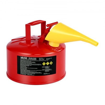 #ad HOT Safety Gas Can2.5 Gallon Type I Red Safety Can for Gasoline w Stainless S $69.71
