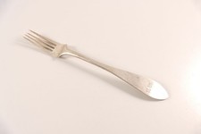 Gabel Silber 12l&ouml;tig 19. Jahrhundert Monogramm MB vier Zinken 28gramm