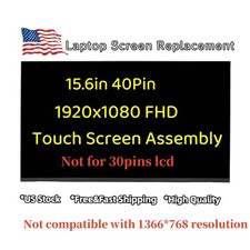 Led LCD Touch Screen for Dell Latitude 5500 5501 5510 5511 1920x1080 FHD 40pins