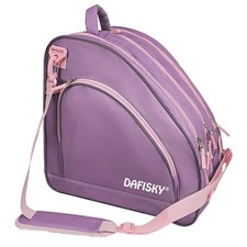 DAFISKY Roller Skate Bag - Ice Skate Bag Fits Inline Skates Quad Skates Rolle...