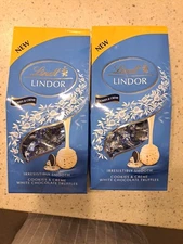 New 2 19 Oz Lindor Cookie & Creme Bags 🍬🍫