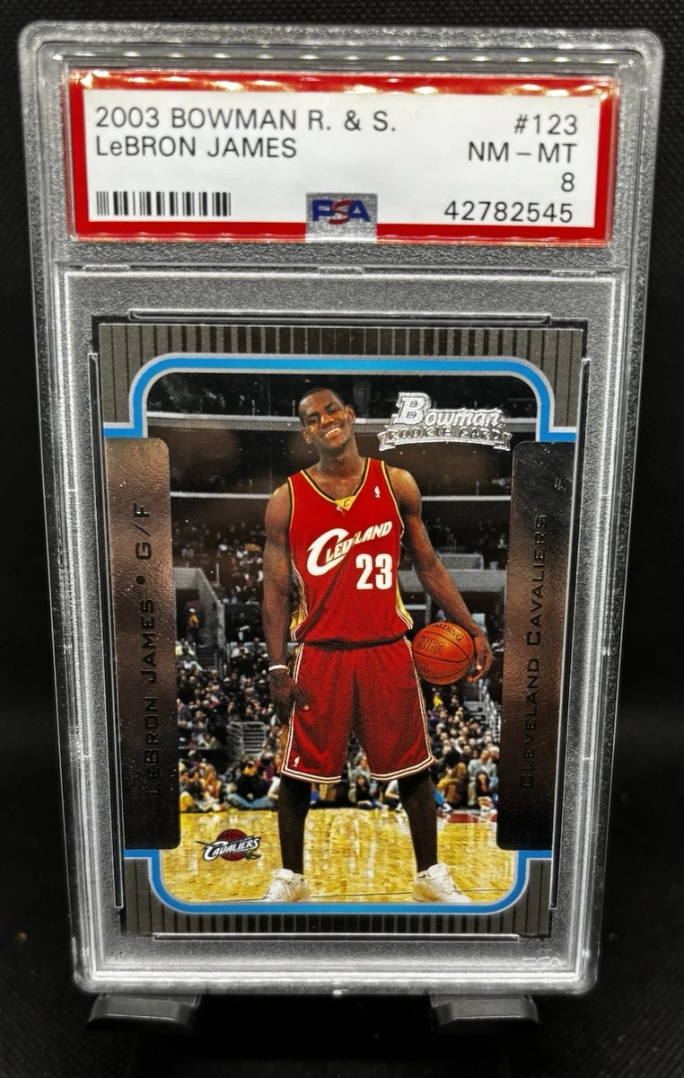 Bowman LeBron James Basketball Rookie Sports Trading Cards for