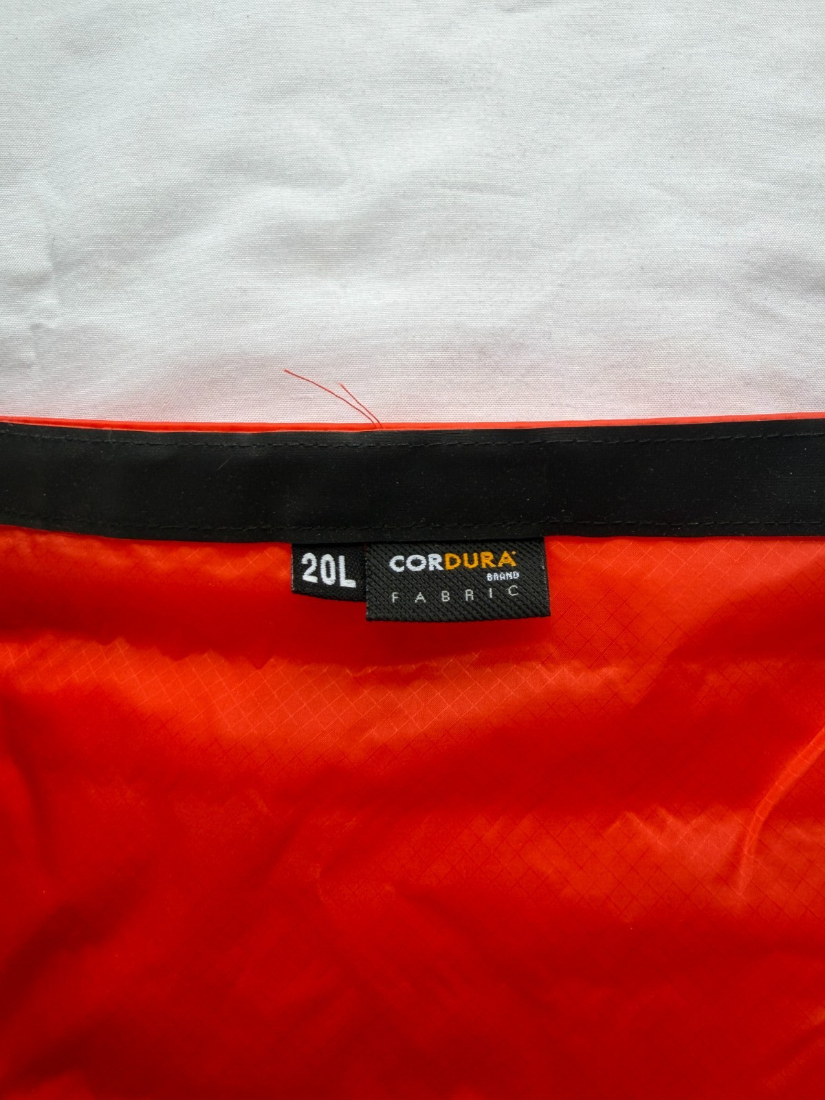 Sea to Summit Lightweight Dry Bag, 20 Liters, Ultralite, Backpacking, Orange