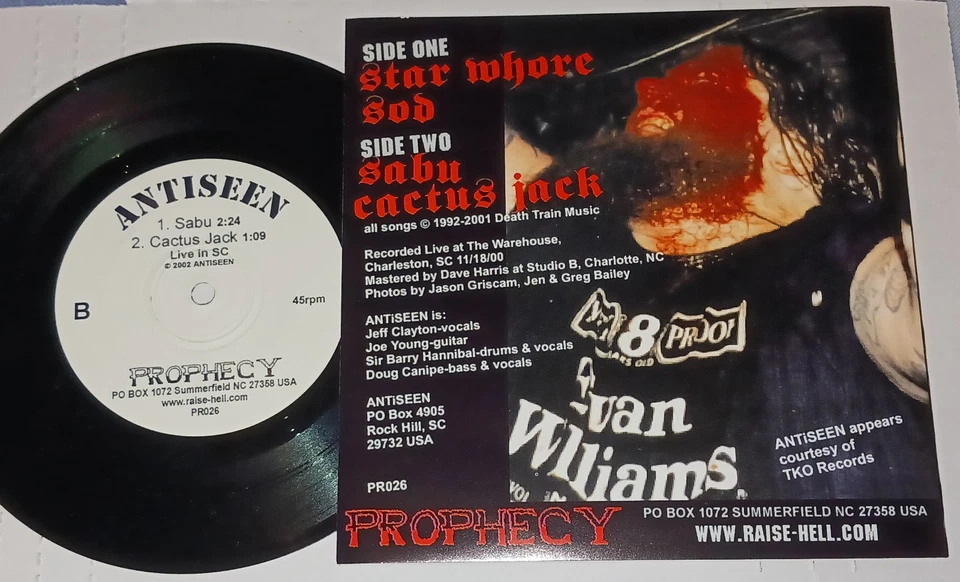 ANTiSEEN - All Live No Jive: Destructo Wehrmacht - 7" EP Foto 2 de 2