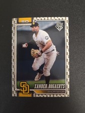 2026 Topps Series 1 Xander Bogartes Number Match Variation #2 SSSP Padres