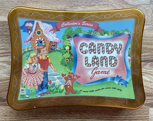 Candy Land Game Collector’s Series in Tin Milton Bradley 2003 Vintage / Retro