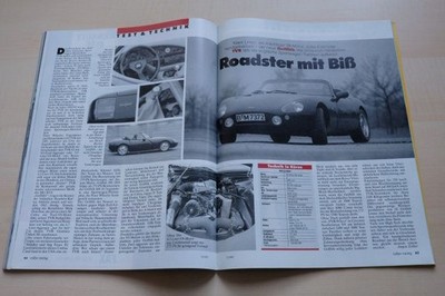 Rallye Racing 02/1993 TVR Griffith mit 272PS im TEST auf 2 Seiten