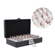 32Pcs Gauge Block Set Steel High Accuracy Portable Gauge Measuring Block Kit